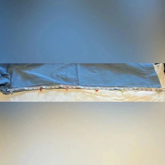 Banana Republic Vintage Wide Leg Jeans, size 12L - Picture 8 of 9